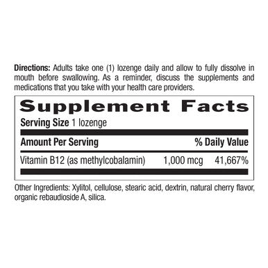 Country Life Methyl B-12 Lozenges 1 000 mcg
