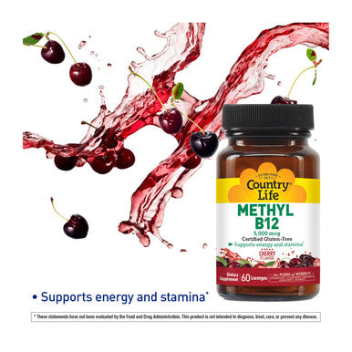 Country Life Methyl B-12 Lozenges 5000 mcg