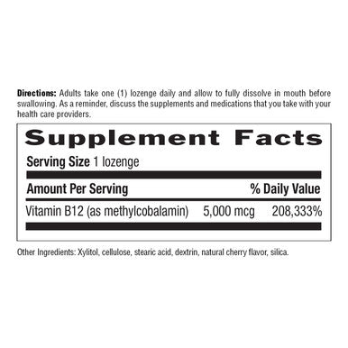 Country Life Methyl B-12 Lozenges 5000 mcg