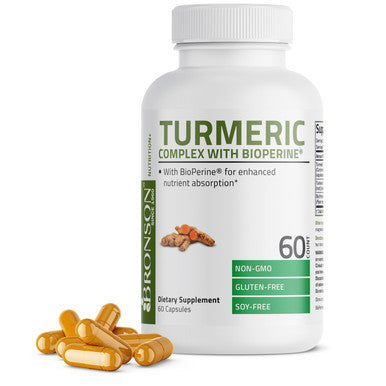 Bronson Turmeric Complex with BioPerineÃ‚Â® - 1,000 mg 60 Count
