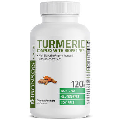 Bronson Turmeric Complex with BioPerineÃ‚Â® - 1,000 mg 120 Count