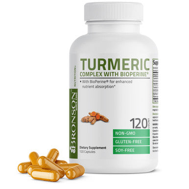 Bronson Turmeric Complex with BioPerineÃ‚Â® - 1,000 mg 120 Count