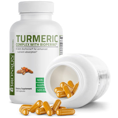 Bronson Turmeric Complex with BioPerineÃ‚Â® - 1,000 mg 120 Count