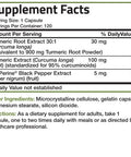 Bronson Turmeric Complex with BioPerineÃ‚Â® - 1,000 mg 120 Count