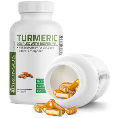 Bronson Turmeric Complex with BioPerineÃ‚Â® - 1,000 mg 180 Count
