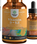 Vitamin D3 + K2 Liquid Drops with MCT Oil ÃƒÂ¢Ã¢â€šÂ¬Ã¢â‚¬Å“ 5000 IU Vitamin D3 & MK-7 K2 Supplement