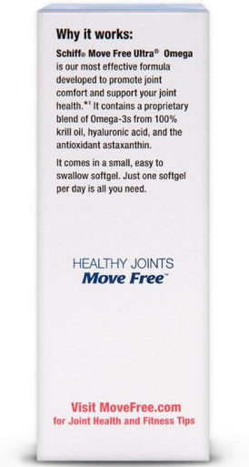 Move Free Ultra Omega 30 SoftGel By Schiff/Bio Foods