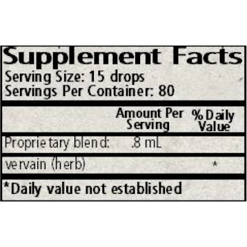 Vervain Verbena spp. 2 fl oz by Wise Woman Herbals