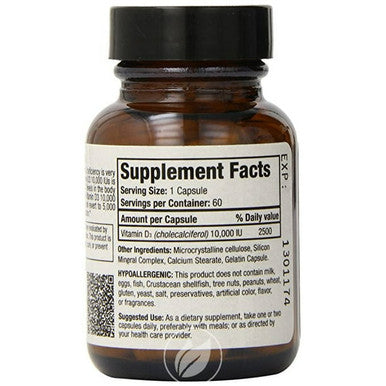 Vitamin D3 60 Caps By Harmonic Innerprizes (formerly Etherium Tech)