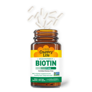 Country Life High Potency Biotin 5 mg