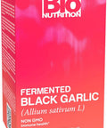 Bio Nutrition Fermented Black Garlic - 60 Vegetarian Capsules Pack Of 1