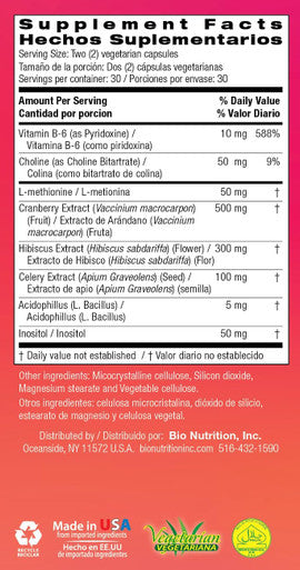 Bio Nutrition Kidney Bladder Wellness, 60 Vegetarian Capsules