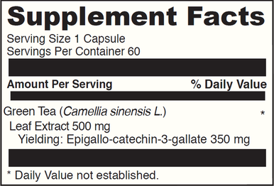 DaVinci Green Tea-7060 vegcaps