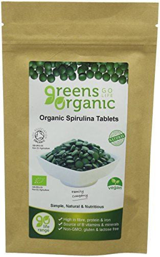 Greens Organic Spirulina 500mg 120 Tablet