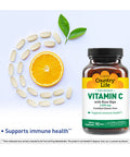 Country Life Time Release Vitamin C with Rose Hips