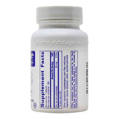 Pure Encapsulations Zinc 30 180 vcaps