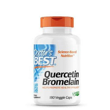 Doctor's Best Quercetin Bromelain 180 Veggie Caps
