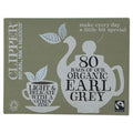 Clipper Organic Earl Grey Black Tea 200g 80 Unbleached Tea Bags