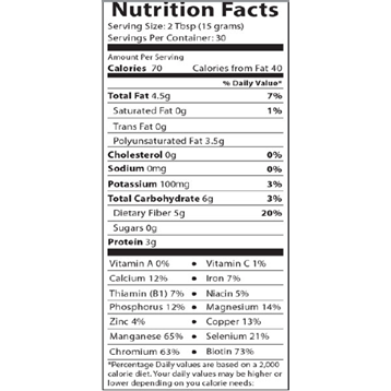 Organic Chia Seeds 16 oz by Foods Alive
