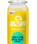 Anzupp Keep It Clean Know What I Mean Yellow Hand Sanitiser 100ml