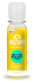 Anzupp Keep It Clean Know What I Mean Yellow Hand Sanitiser 100ml