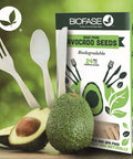 Kitchen Cutlery Pack Avocado Seed Cutlery Set 8 Knives Forks & Spoons