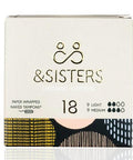 &Sisters Duo Absorbency Naked Tampons 18s