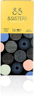 &Sisters Light Eco Applicator Tampons 16s