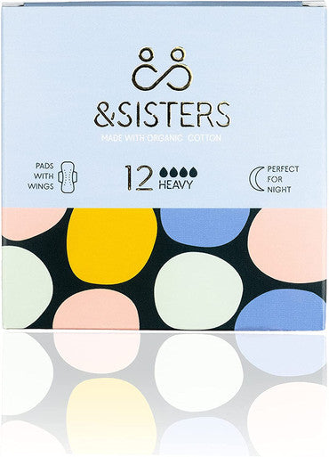 &Sisters Heavy/Night Pads with Wings 12s