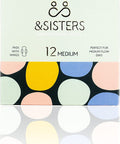 &Sisters Medium/Day Pads with Wings 12s