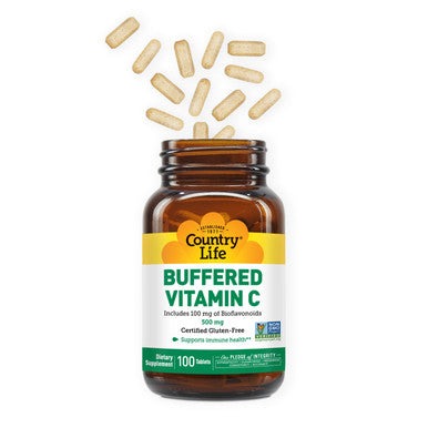 Country Life Buffered Vitamin C 500mg