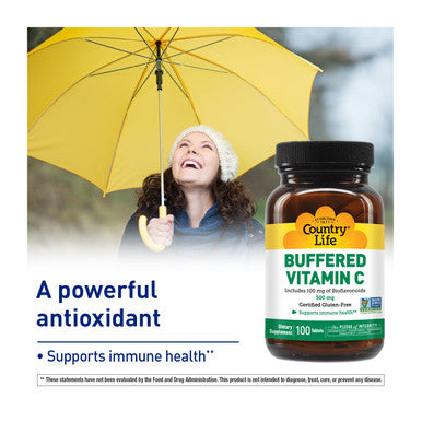 Country Life Buffered Vitamin C 500mg