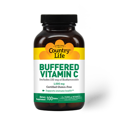 Country Life Buffered Vitamin C with Bioflavonoids 1000mg