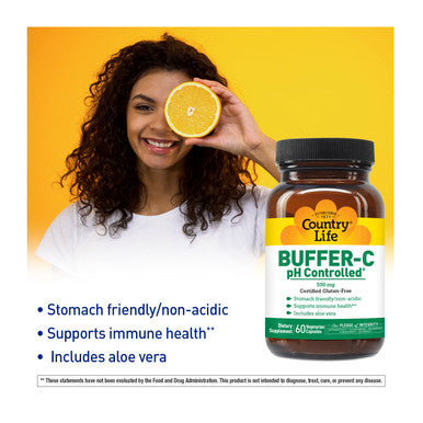 Country Life Buffer-C pH Controlled 500 mg