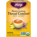 Yogi Teas - Honey Lemon Throat Comfort 16 Bags