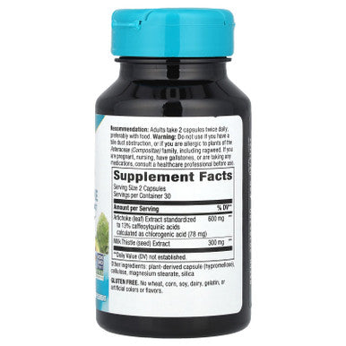 Nature'S Way Premium Extract Artichoke, Supports Digestion*, 60 Vegan Capsules