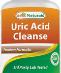 Best Naturals Uric Acid Cleanse Vitamins for Men and Women - 90 Veggie Capsules (90 Count (Pack of 1))