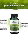 Swanson Pygeum - Herbal Supplement Promoting Male Prostate Health Bladder and Urinary Tract Health Support - Mens Health Supplement - (100 Capsules 125mg Each)
