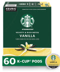 Starbucks K-Cup Coffee Pods, Caramel Naturally Flavored Coffee For Keurig Brewers, 100% Arabica, 1 Box (22 Pods)