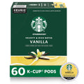 Starbucks K-Cup Coffee Pods, Caramel Naturally Flavored Coffee For Keurig Brewers, 100% Arabica, 1 Box (22 Pods)