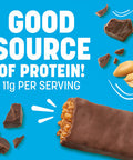 Nutrisystem Chocolate Peanut Butter Lunch Bars Bundle, 11g of Protein, Helps Support Weight Loss - 10 Count