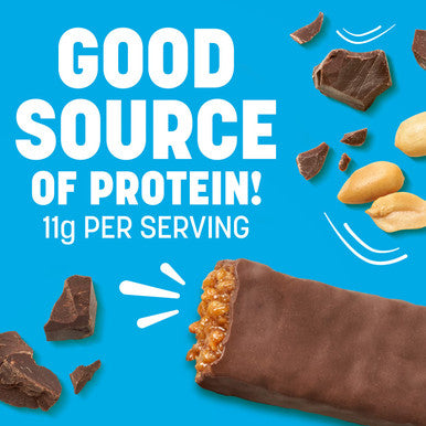 Nutrisystem Chocolate Peanut Butter Lunch Bars Bundle, 11g of Protein, Helps Support Weight Loss - 10 Count