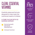 Solgar U-Cubes Children'S Calcium With Vitamin D3 60 Gummies - 3 Flavors Pink Lemonade Blueberry & Strawberry - Supports Bone & Teeth Health - Non Gmo Gluten Free Dairy Free - 30 Servings