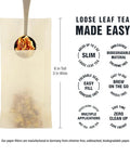 Tiesta Tea - Green Tea Starter Kit | Premium Loose Leaf Green Tea Set | Medium Caffeinated Tea | Make Hot or Iced Tea | Tea Assortment with 3 Loose Leaf Tea Samplers & 100 Disposable Tea Filters