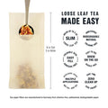Tiesta Tea - Green Tea Starter Kit | Premium Loose Leaf Green Tea Set | Medium Caffeinated Tea | Make Hot or Iced Tea | Tea Assortment with 3 Loose Leaf Tea Samplers & 100 Disposable Tea Filters