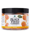 Amazing Herbs Organic Black Seed Oil Gummies - 500Mg Per Serving, Cold Pressed Black Cumin Seed, Made With Nigella Sativa, Helps Boost Immunity, Supports Healthy Digestion - Orange Flavor 60 Count