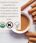Starwest Organic Cinnamon Sticks 1 Lb 2 3/4" Length | For Baking Cooking & Beverages | Non-Gmo her