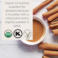 Starwest Organic Cinnamon Sticks 1 Lb 2 3/4" Length | For Baking Cooking & Beverages | Non-Gmo her