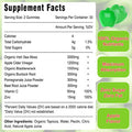 2 Pack Apple Cider Vinegar Gummies With Sea Moss, Pomegranate Beet Root Bladderwrack Burdock Vitamin C Zinc Supplement For Digestion Mood Energy Immune Support, Apple Flavor