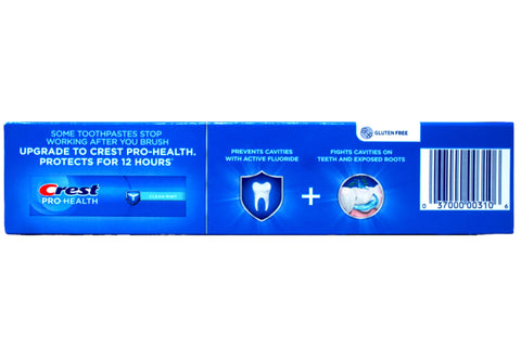 Crest Fluoride Cavity Protection Toothpaste 8.2 Ounce Regular Paste Bulk Toothpaste Prevents Cavities Before They Start (8 Pack)